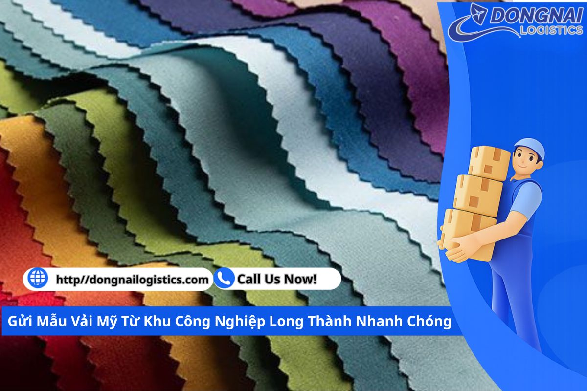 Gửi Mẫu Vải Mỹ Từ Khu Công Nghiệp Long Thành Nhanh Chóng