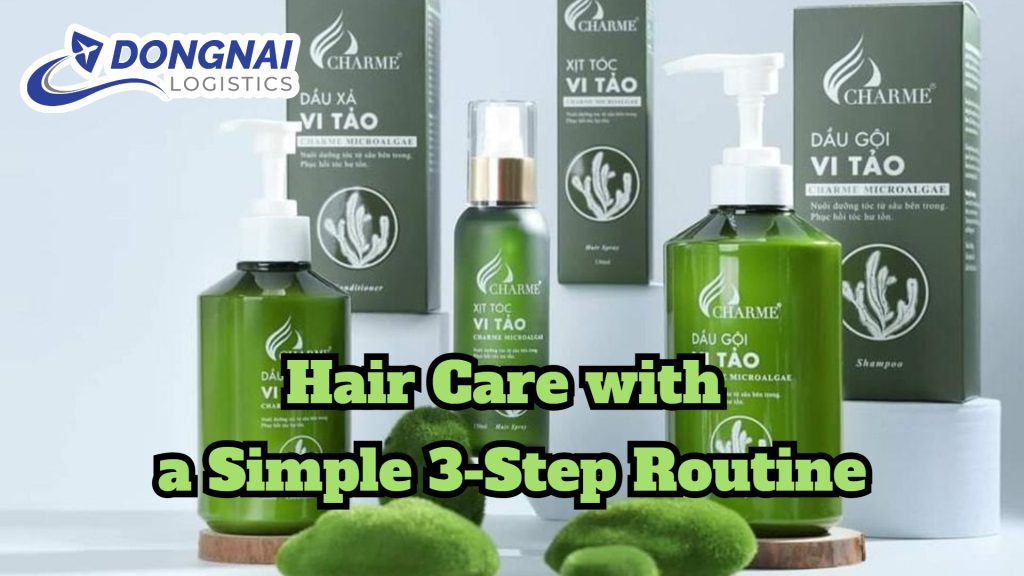 Hair Care with a Simple 3-Step Routine