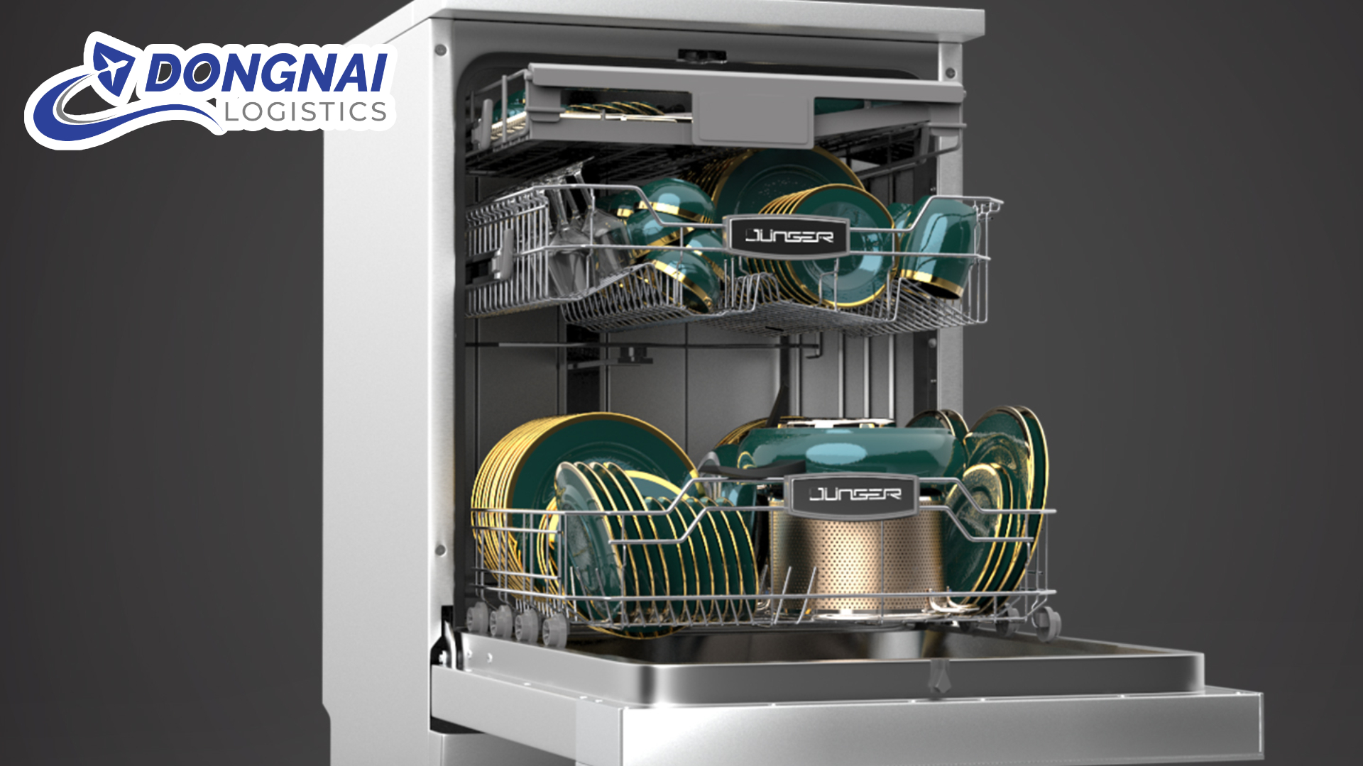 GỬI MÁY RỬA CHÉN TỪ ĐỨC VỀ VIỆT NAM