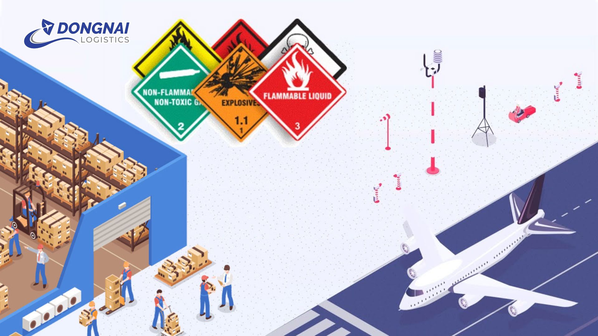 Hàng nguy hiểm – vì sao vận chuyển không giống như hàng thường?