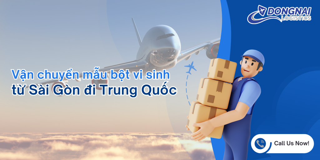 Vận chuyển men vi sinh từ Sài Gòn đi Trung Quốc nhanh chóng
