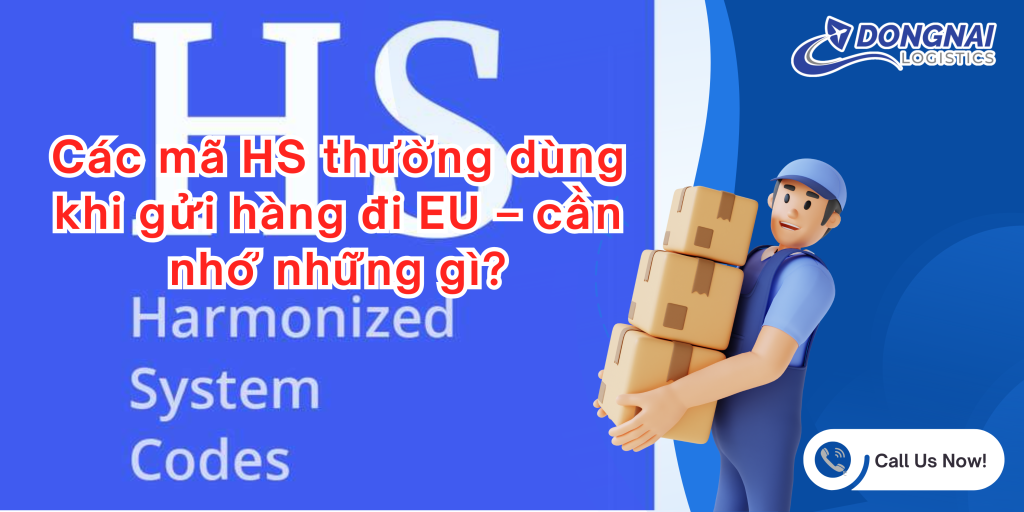Các mã HS thường dùng khi gửi hàng đi EU – cần nhớ những gì?