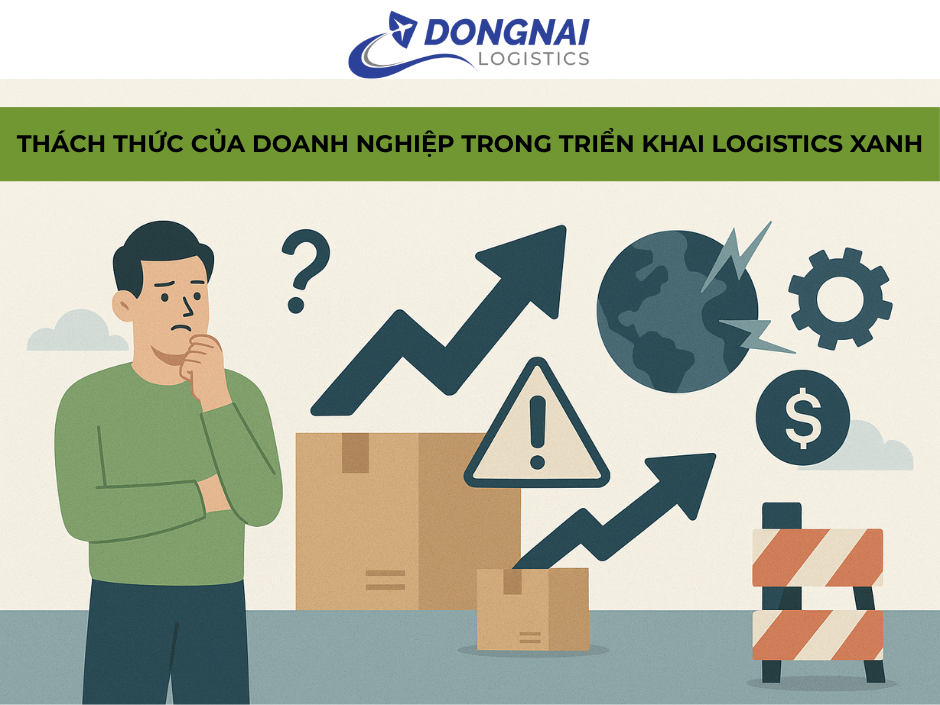 Thức thách mà doanh nghiệp gặp phải khi triển khai logistics xanh