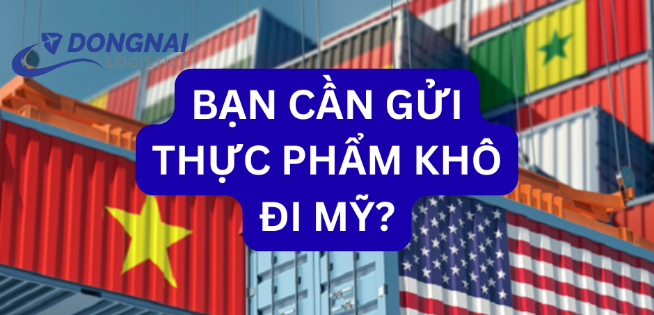 Chuyển phát nhanh thực phẩm khô đi Mỹ bằng UPS
