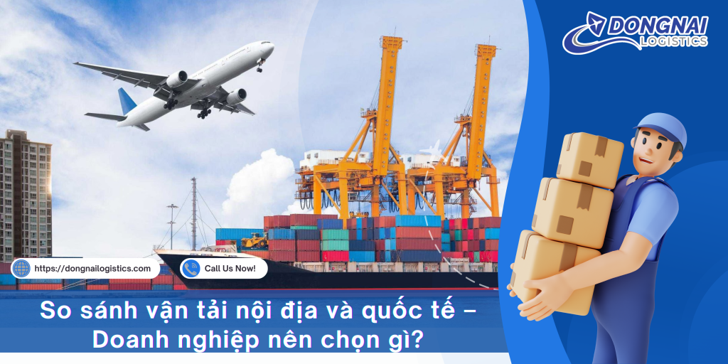 So sánh vận tải nội địa và quốc tế – Doanh nghiệp nên chọn gì?