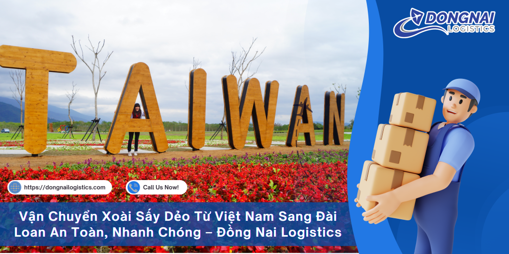 Vận Chuyển Xoài Sấy Dẻo Từ Việt Nam Sang Đài Loan An Toàn, Nhanh Chóng – Đồng Nai Logistics