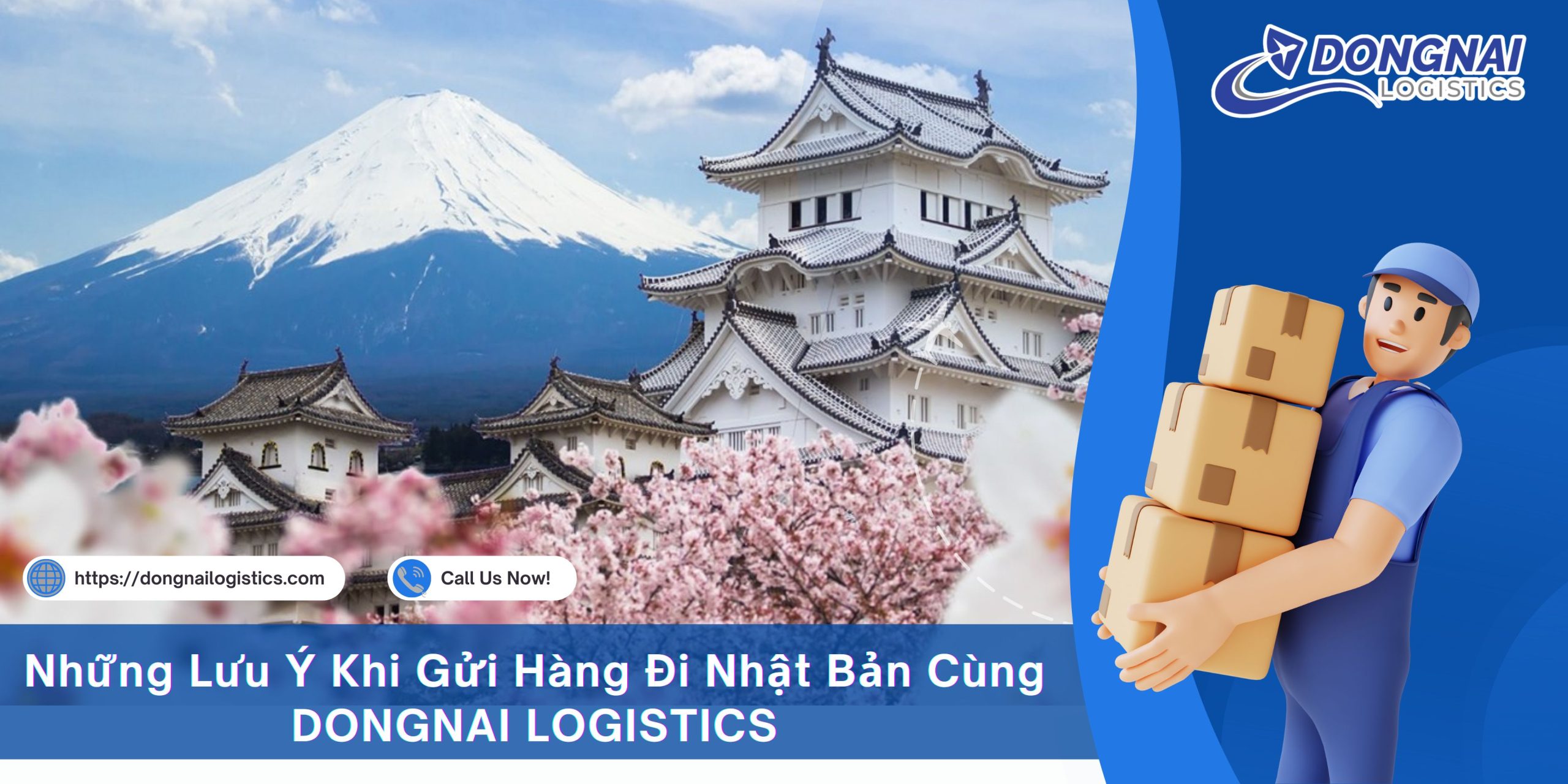 Những Lưu Ý Khi Gửi Hàng Đi Nhật Bản Cùng DONGNAI LOGISTICS