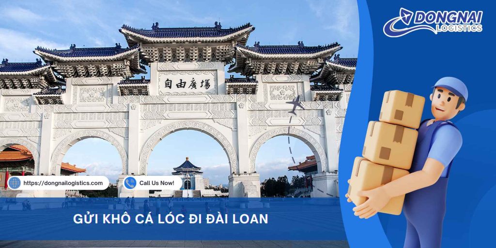 GỬI KHÔ CÁ LÓC ĐI ĐÀI LOAN