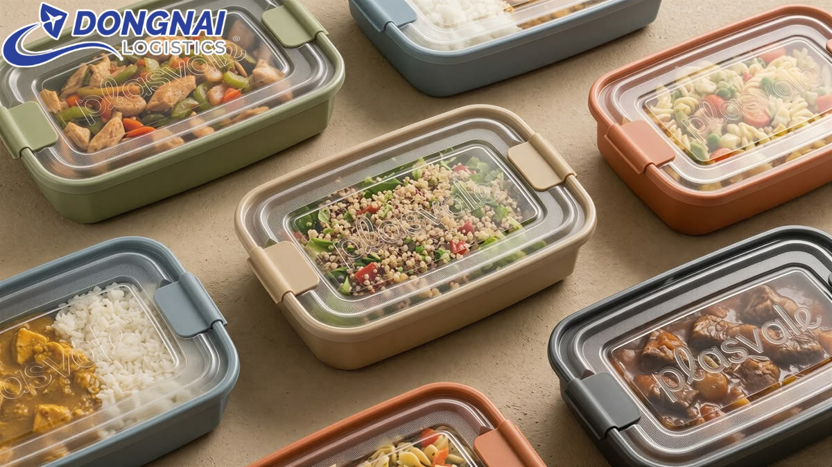 Xuất Khẩu Hộp Nhựa Đựng Thực Phẩm Sang Hàn Quốc