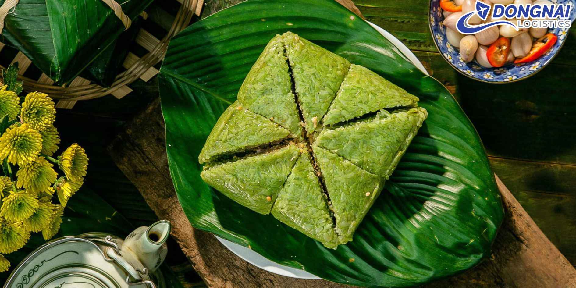 Gửi Nguyên Liệu Làm Bánh Chưng, Bánh Tét Từ Việt Nam Sang Mỹ – Gói Trọn Hương Vị Tết Quê Nhà