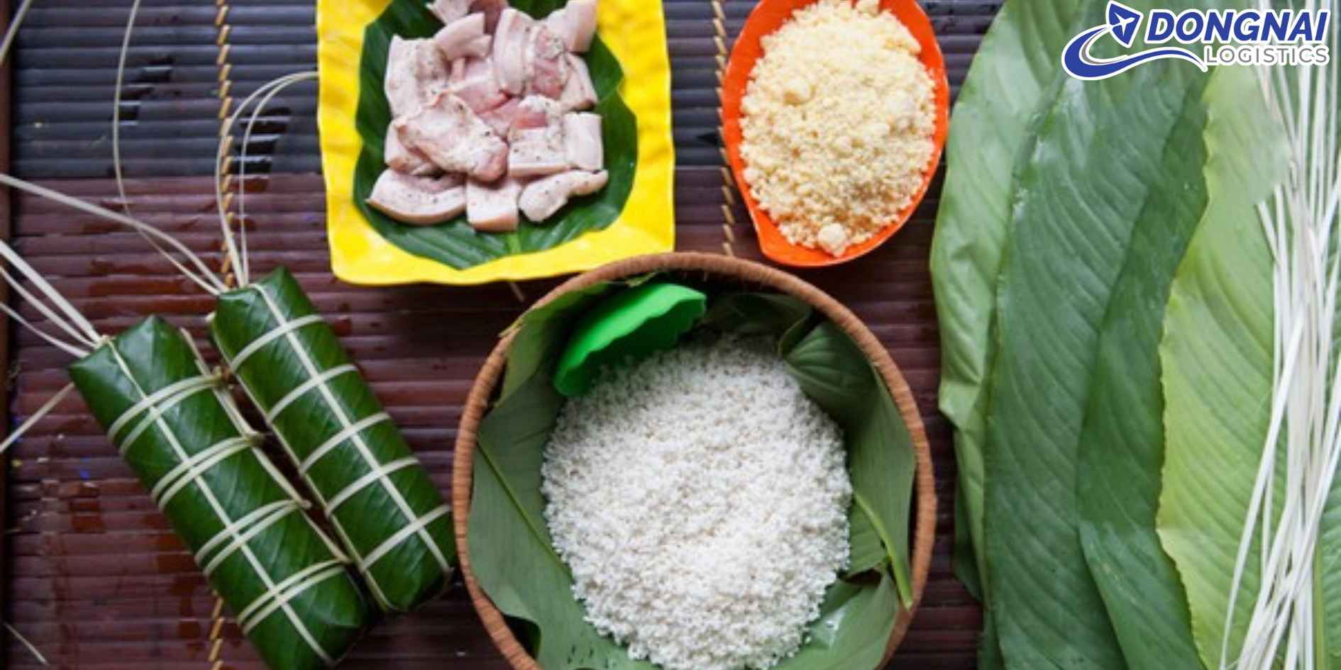 Gửi Nguyên Liệu Làm Bánh Chưng, Bánh Tét Từ Việt Nam Sang Mỹ – Gói Trọn Hương Vị Tết Quê Nhà