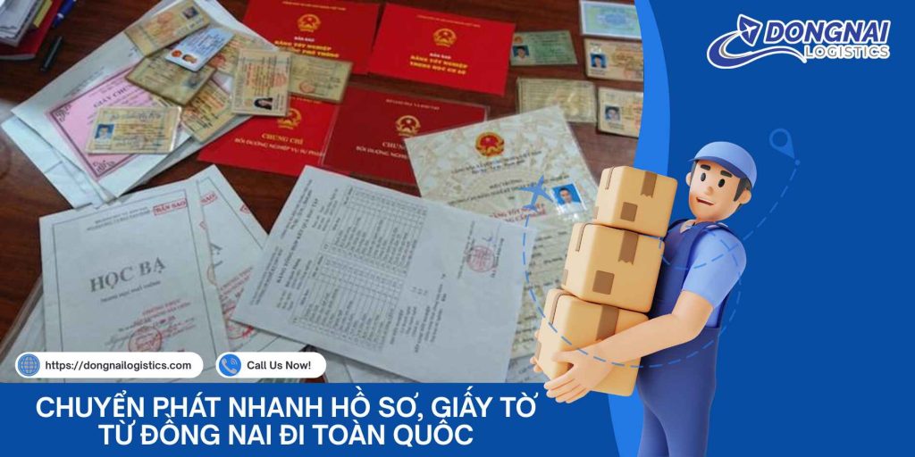 Chuyển Phát Nhanh Hồ Sơ, Giấy Tờ Từ Đồng Nai Đi Toàn Quốc