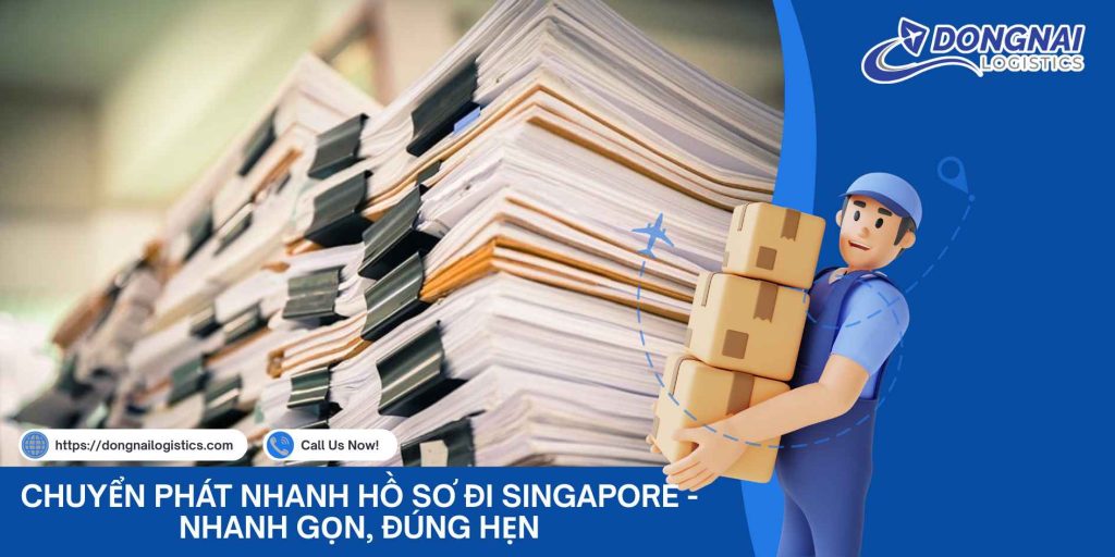 GỬI HỒ SƠ ĐI SINGAPORE NHANH CHÓNG, AN TOÀN CÙNG DONGNAI LOGISTICS