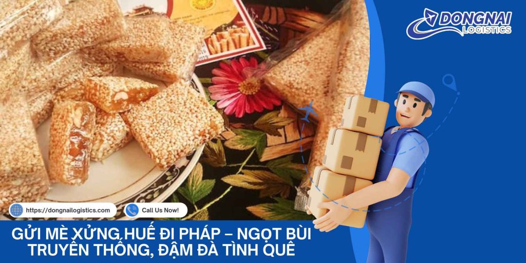 Gửi Mè Xửng Huế Đi Pháp – Ngọt Bùi Truyền Thống, Đậm Đà Tình Quê