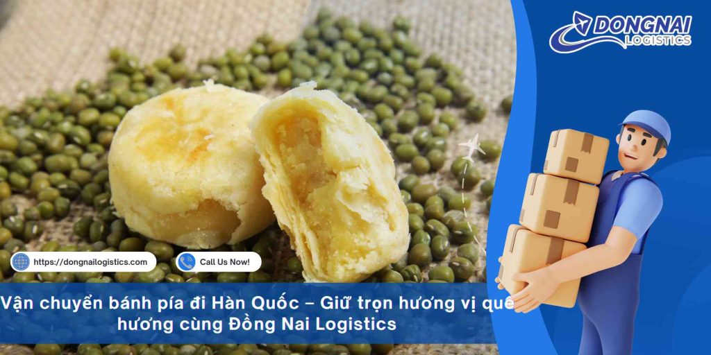 Vận chuyển bánh pía đi Hàn Quốc – Giữ trọn hương vị quê hương cùng Đồng Nai Logistics