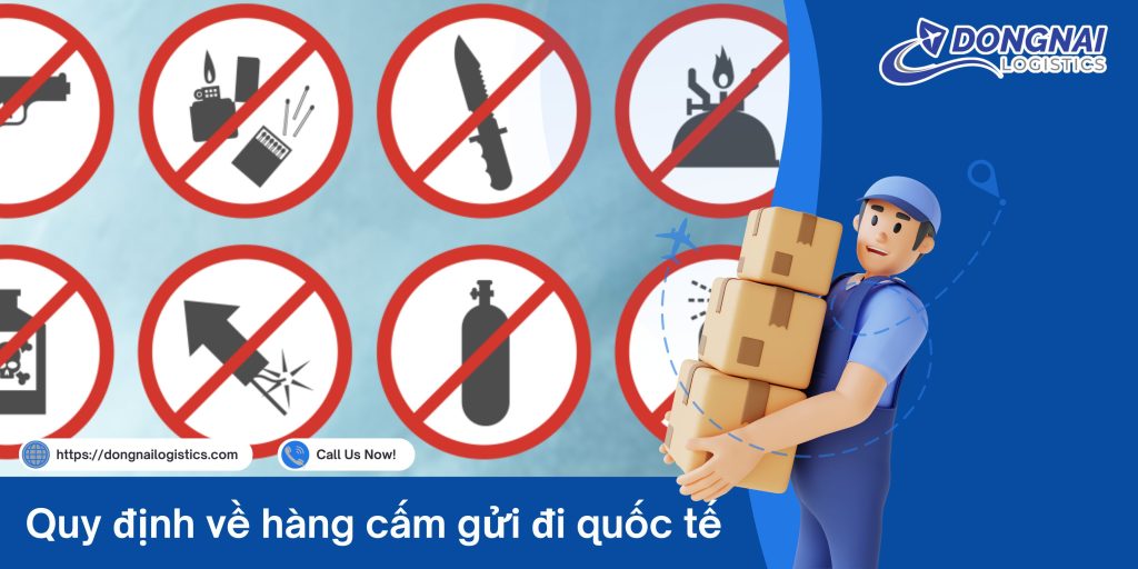 Quy định về hàng cấm gửi đi quốc tế