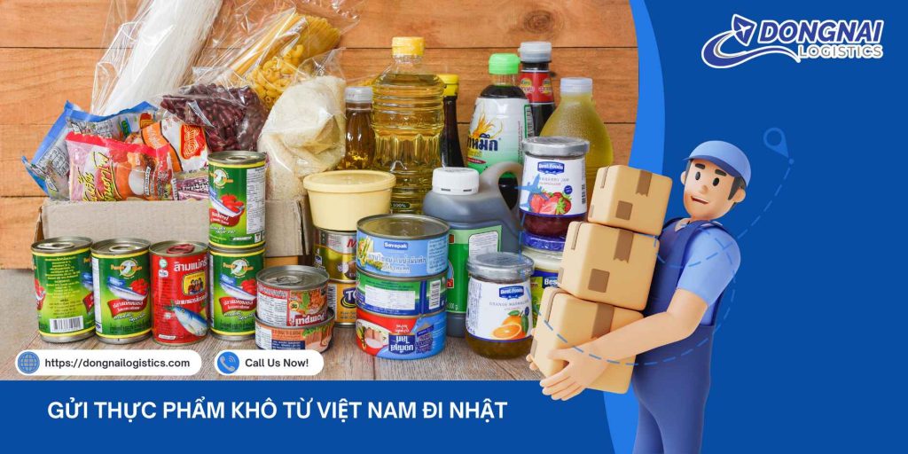 GỬI THỰC PHẨM KHÔ TỪ VIỆT NAM ĐI NHẬT