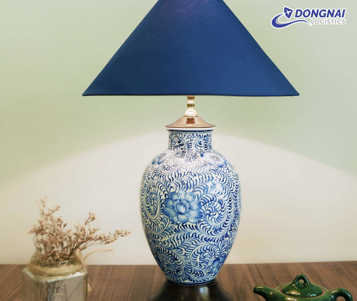 VẬN CHUYỂN ĐÈN BẰNG GỐM TỪ ĐỒNG NAI SANG THỊ TRƯỜNG MỸ