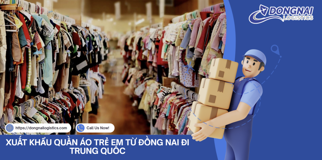 XUẤT KHẨU QUẦN ÁO TRẺ EM TỪ ĐỒNG NAI ĐI TRUNG QUỐC