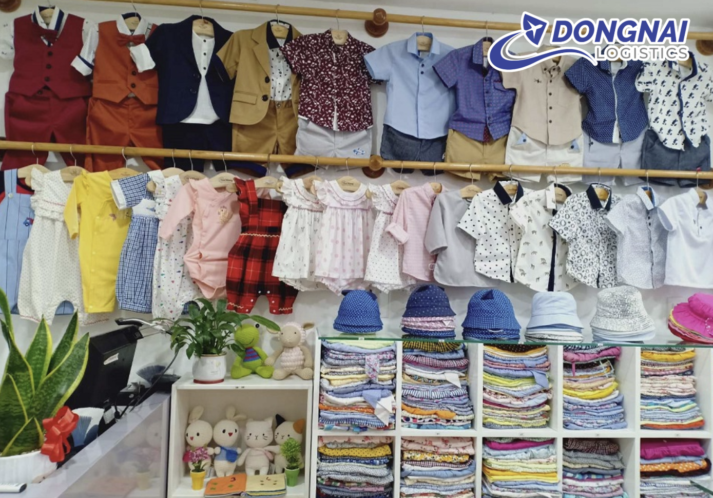 XUẤT KHẨU QUẦN ÁO TRẺ EM TỪ ĐỒNG NAI ĐI TRUNG QUỐC