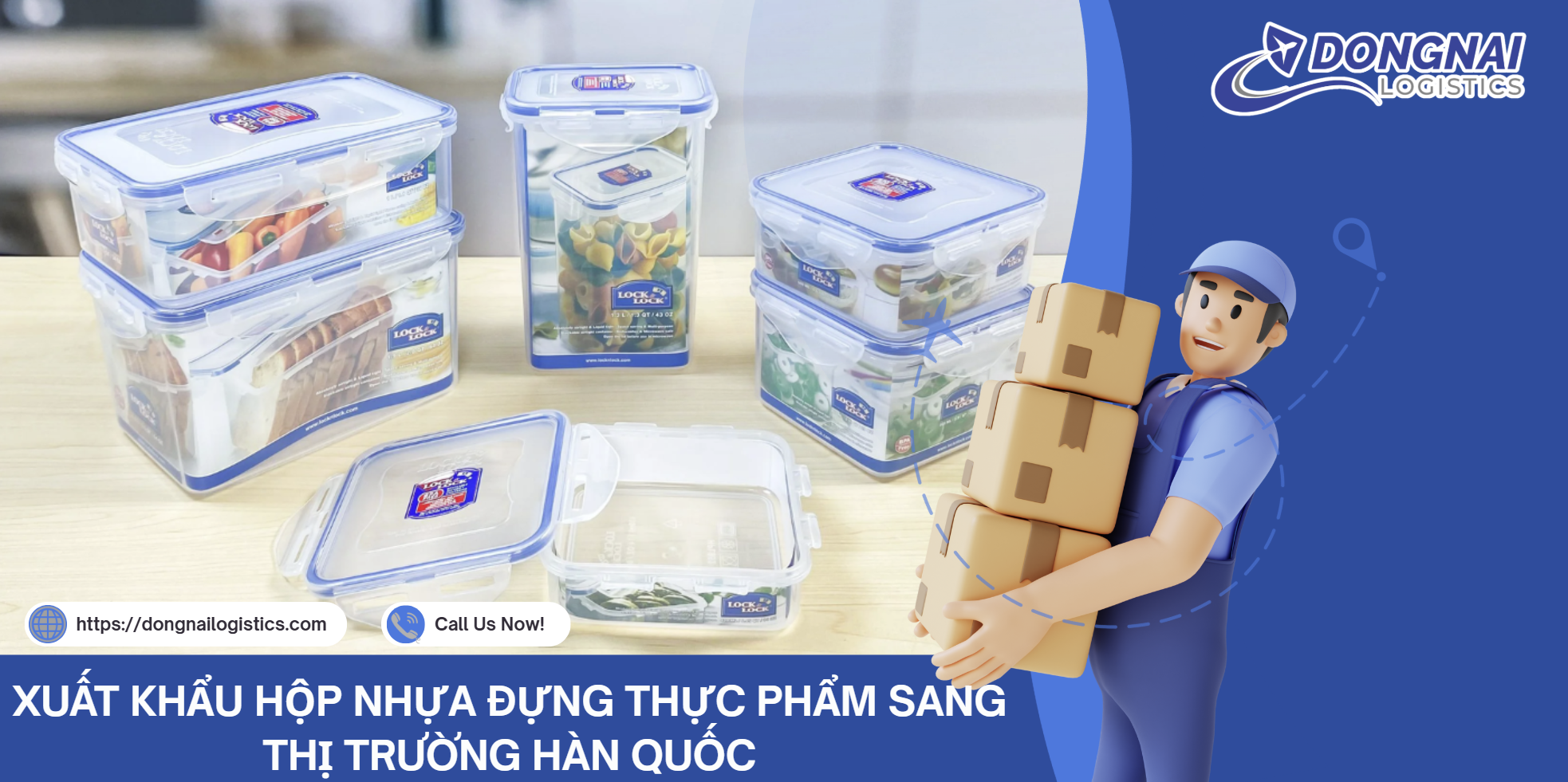 XUẤT KHẨU HỘP NHỰA ĐỰNG THỰC PHẨM SANG THỊ TRƯỜNG HÀN QUỐC