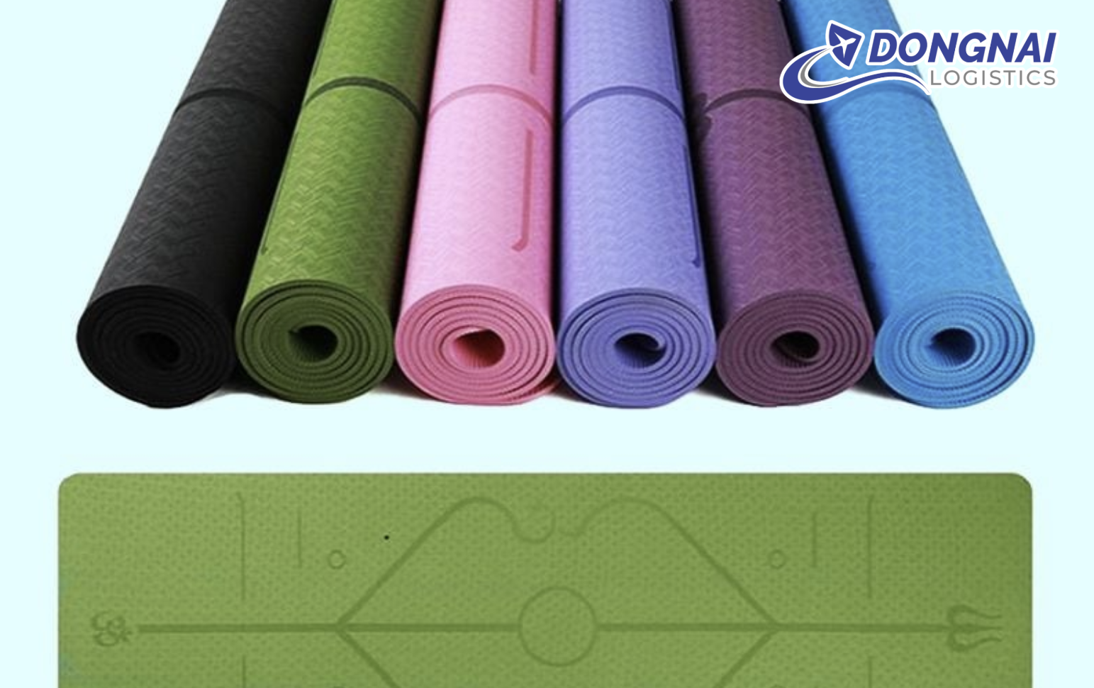 VẬN CHUYỂN THẢM YOGA TỪ ĐỒNG NAI SANG THỊ TRƯỜNG HÀN QUỐC