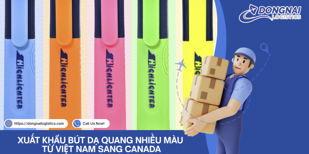 XUẤT KHẨU BÚT DẠ QUANG NHIỀU MÀU