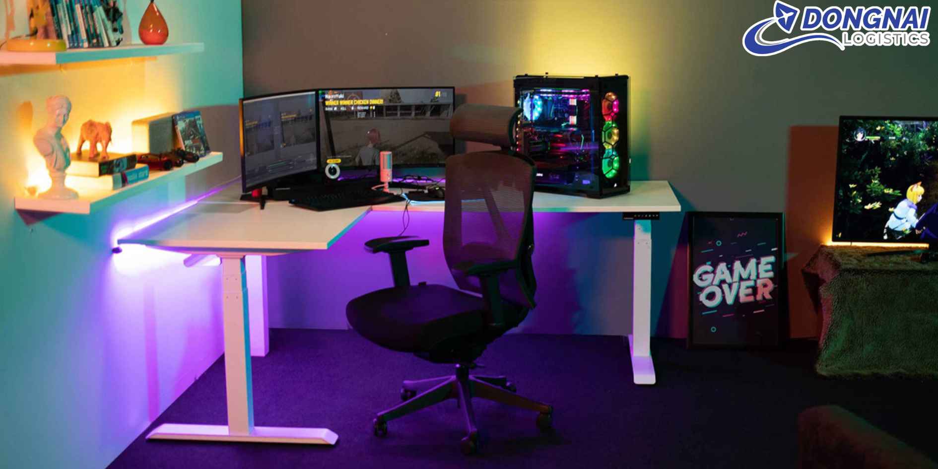 Vận Chuyển Bàn Ghế Gaming Cao Cấp Sang Hàn Quốc – Bảo Quản Kết Cấu Và Độ Bền Tối Ưu