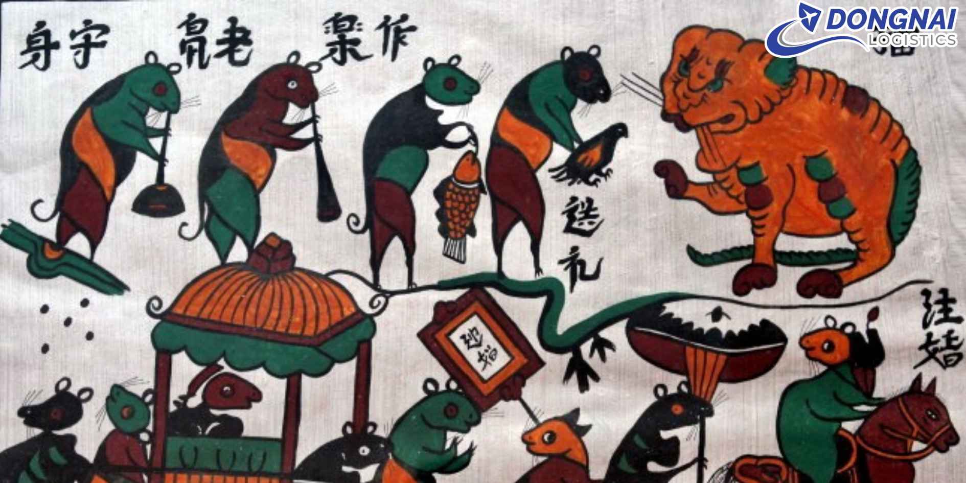 Vận Chuyển Tranh Đông Hồ Việt Nam Sang Nhật Bản