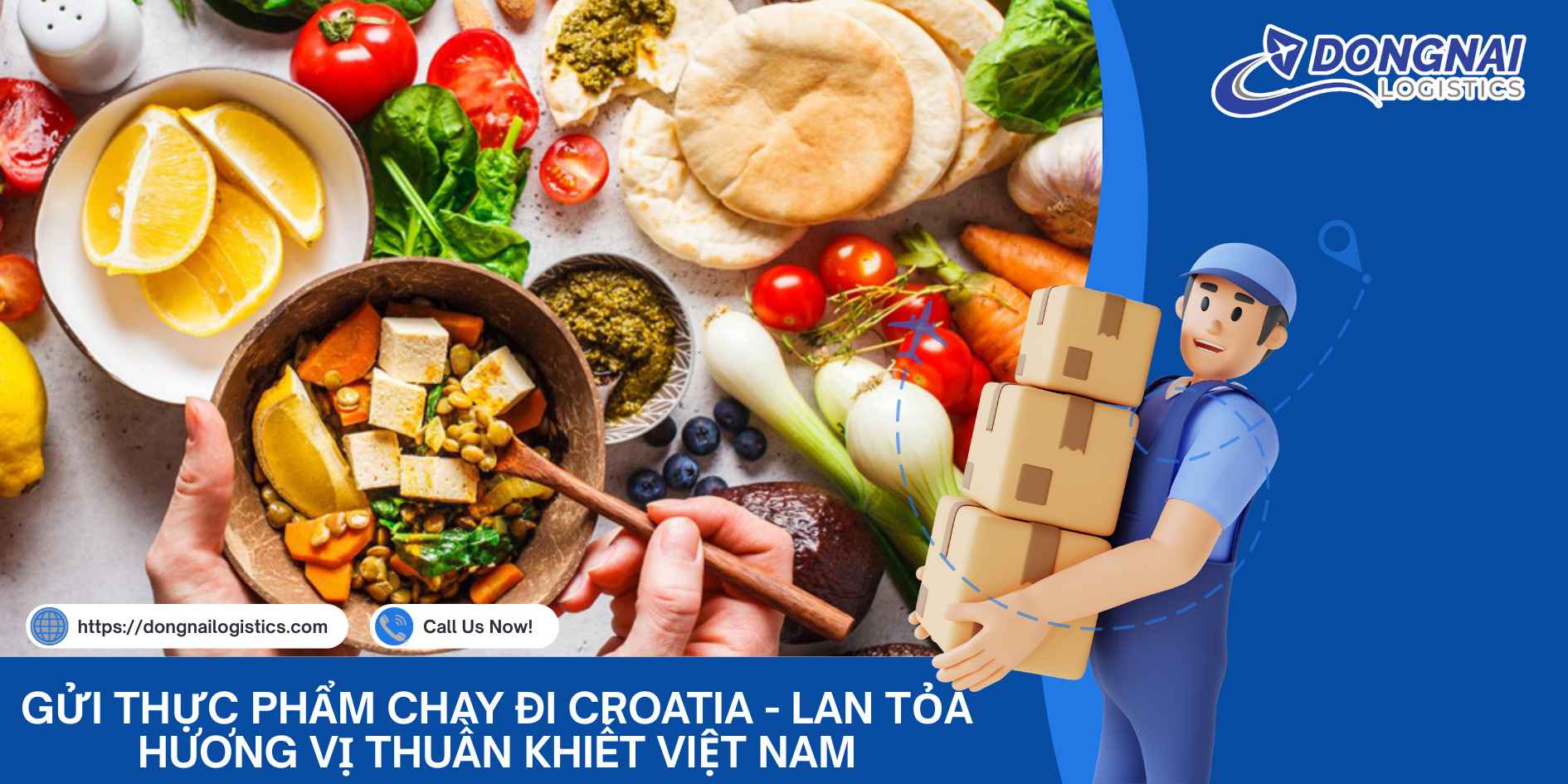 Gửi Thực Phẩm Chay Đi Croatia - Lan Tỏa Hương Vị Thuần Khiết Việt Nam