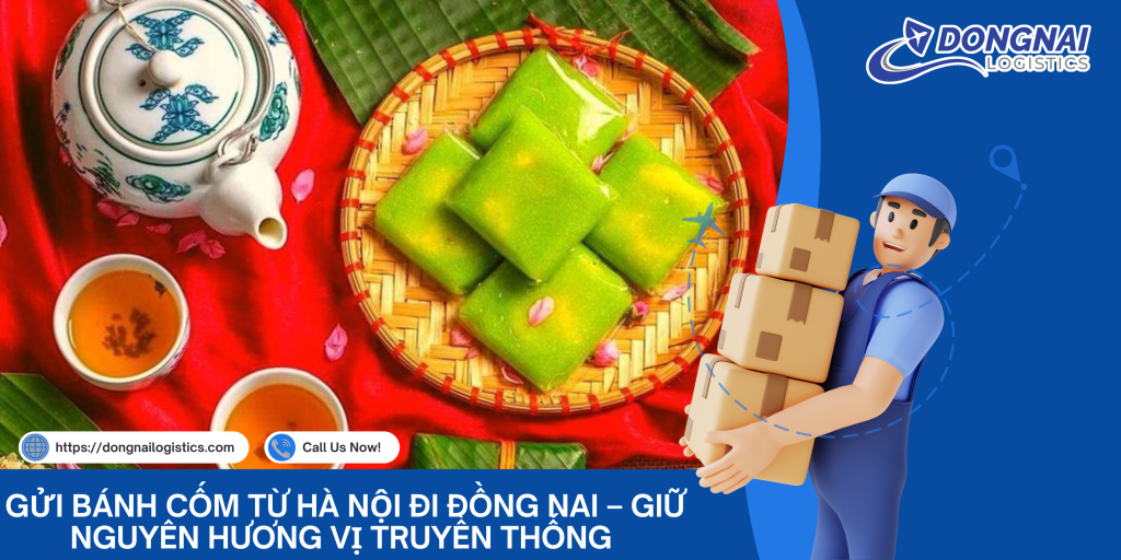 Gửi Bánh Cốm Từ Hà Nội Đi Đồng Nai – Giữ Nguyên Hương Vị Truyền Thống Cùng DongNai Logistics