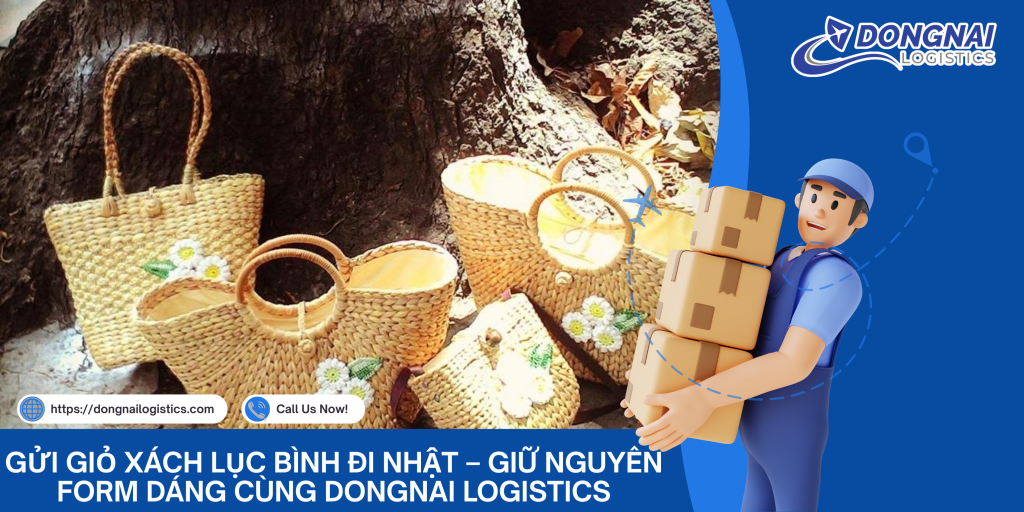 Gửi Giỏ Xách Lục Bình Đi Nhật – Giữ Nguyên Form Dáng Cùng DongNai Logistics