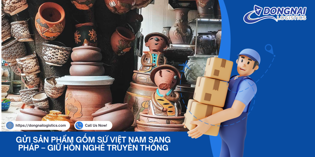 Gửi Sản Phẩm Gốm Sứ Việt Nam Sang Pháp – Giữ Hồn Nghề Truyền Thống