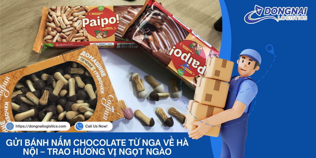 Gửi Bánh Nấm Chocolate Từ Nga Về Hà Nội – Trao Hương Vị Ngọt Ngào