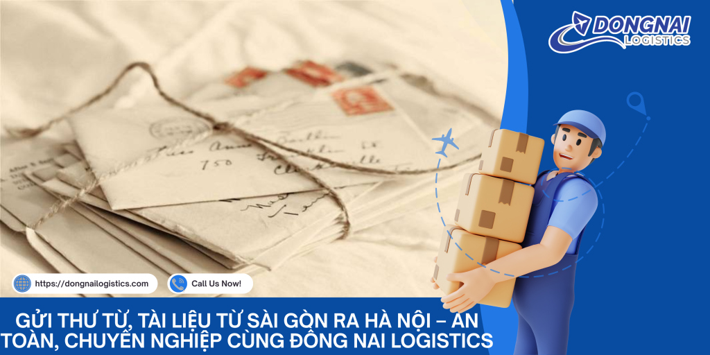 Gửi Thư Từ, Tài Liệu Từ Sài Gòn Ra Hà Nội – An Toàn, Chuyên Nghiệp Cùng Đồng Nai Logistics