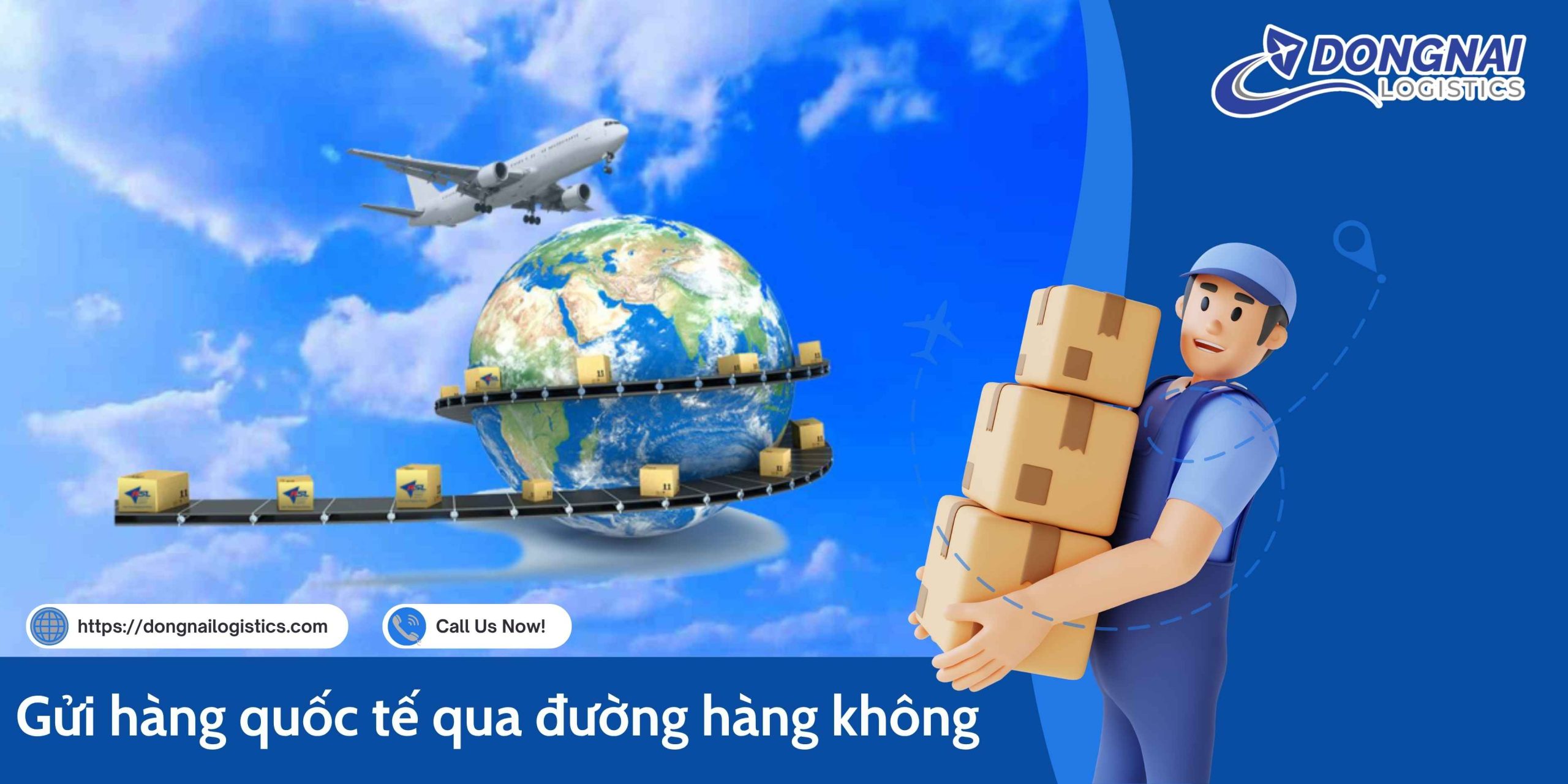 Gửi hàng quốc tế qua đường hàng không