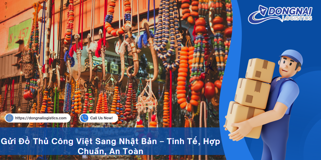 Gửi Đồ Thủ Công Việt Sang Nhật Bản – Tinh Tế, Hợp Chuẩn, An Toàn Cùng DongNai Logistics