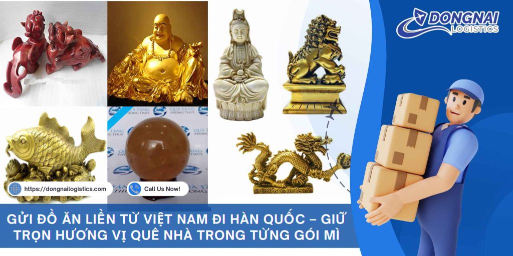 GỬI VẬT PHẨM PHONG THỦY, TƯỢNG NHỎ TRANG TRÍ TỪ VIỆT NAM ĐI ĐỨC – LAN TỎA TINH HOA VĂN HÓA VIỆT TRÊN ĐẤT ÂU