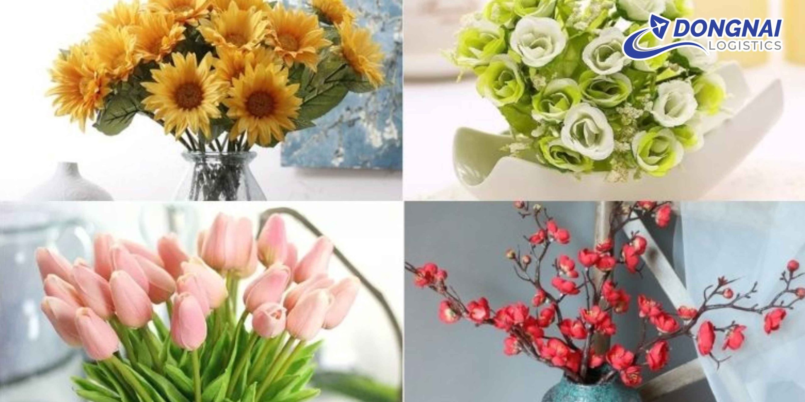 GỬI HOA GIẢ TRANG TRÍ TỪ ĐỒNG NAI ĐI HẢI PHÒNG – AN TOÀN, NGUYÊN VẸN CÙNG DONGNAI LOGISTICS