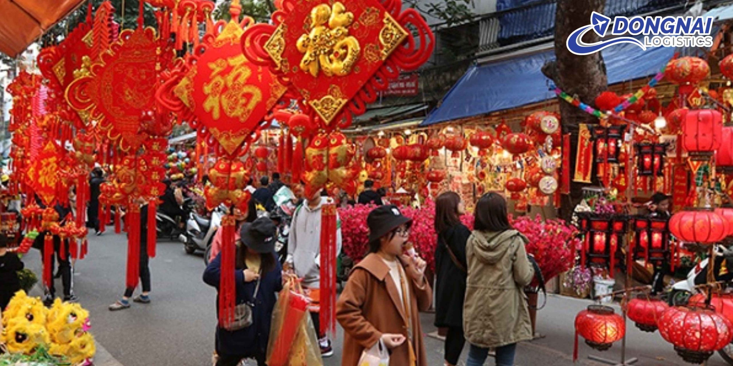 GỬI ĐỒ TRANG TRÍ TẾT TỪ HÀ NỘI VÀO ĐỒNG NAI – AN TOÀN, ĐÚNG HẸN CÙNG DONGNAI LOGISTICS