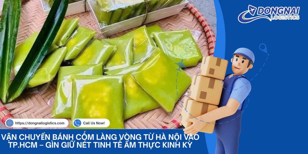 Vận Chuyển Bánh Cốm Làng Vòng Từ Hà Nội Vào TP.HCM – Gìn Giữ Nét Tinh Tế Ẩm Thực Kinh Kỳ
