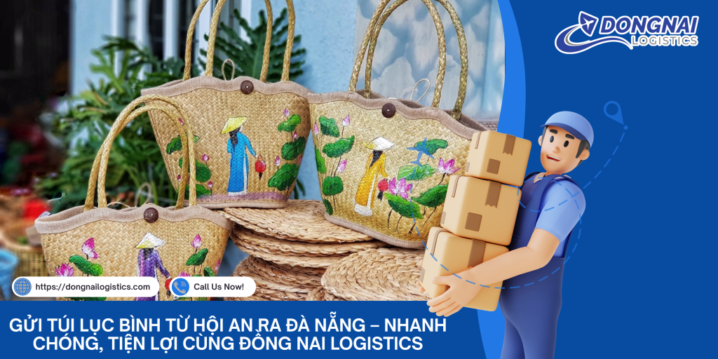 Gửi Túi Lục Bình Từ Hội An Ra Đà Nẵng – Nhanh Chóng, Tiện Lợi Cùng Đồng Nai Logistics