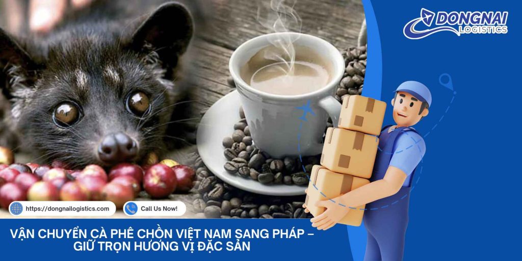 Vận Chuyển Cà Phê Chồn Việt Nam Sang Pháp – Giữ Trọn Hương Vị Đặc Sản