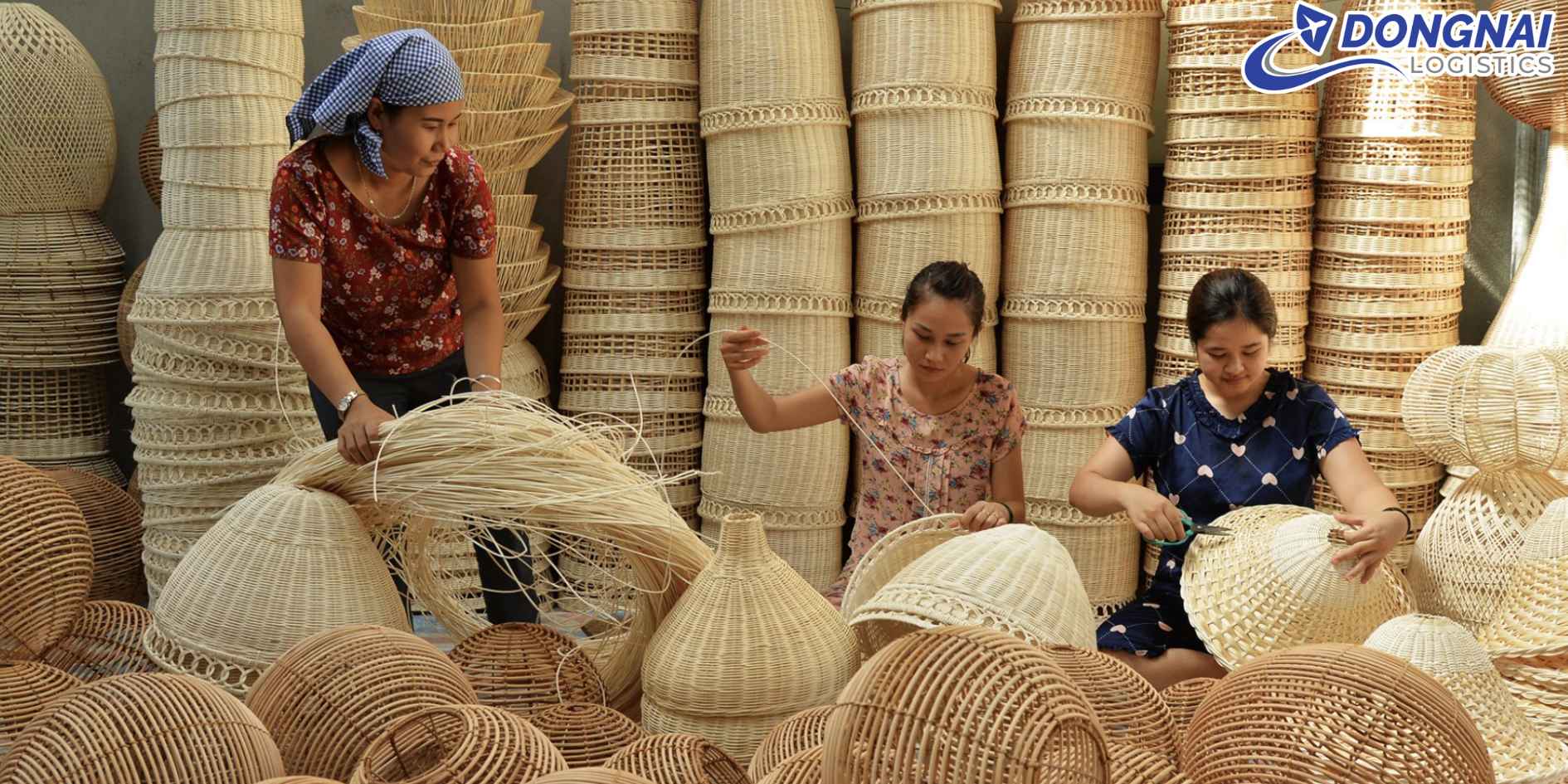 Vận Chuyển Đồ Mây Tre Đan Sang Hà Lan – Lan Tỏa Giá Trị Thủ Công Truyền Thống Việt