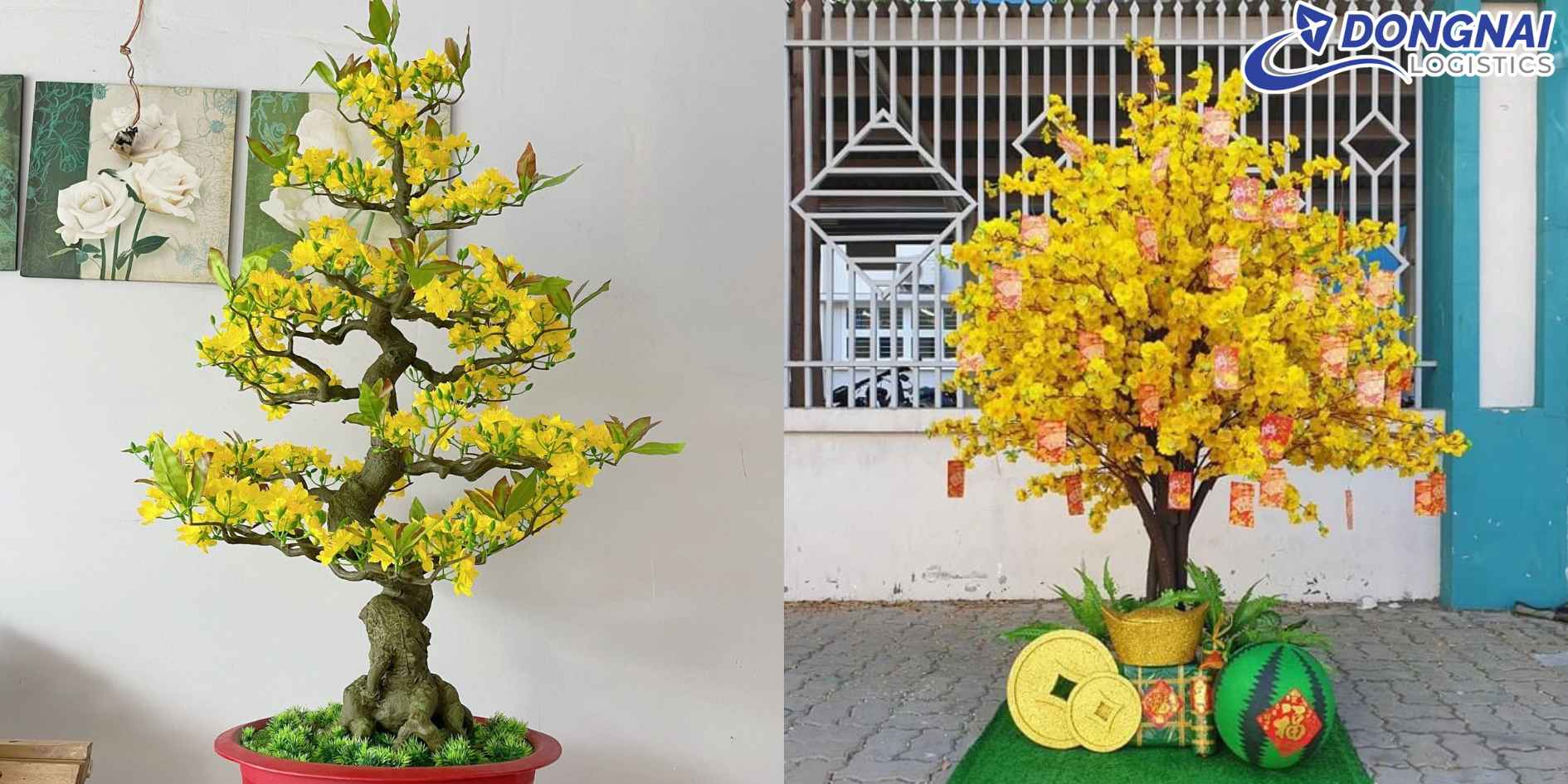 Vận Chuyển Hoa Mai Giả Trang Trí Tết Miền Nam Sang Nhật Bản – Mang Sắc Xuân Việt Ra Thế Giới