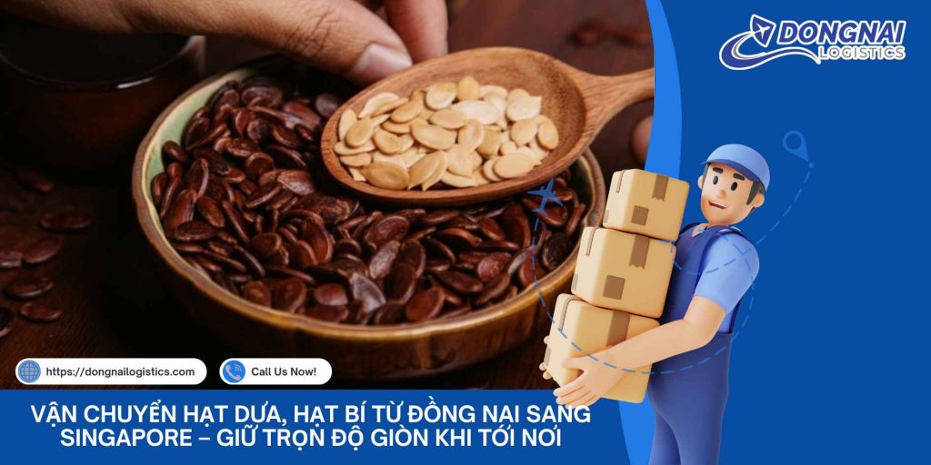 Vận Chuyển Hạt Dưa, Hạt Bí Từ Đồng Nai Sang Singapore – Giữ Trọn Độ Giòn Khi Tới Nơi