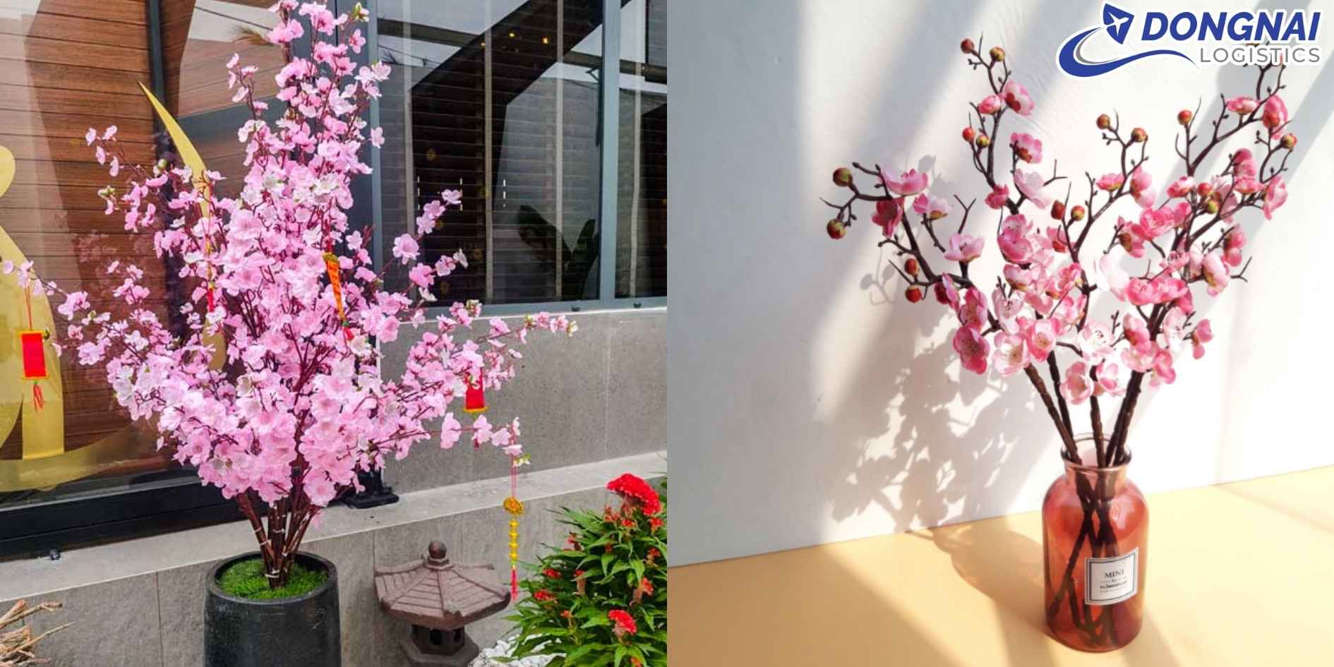 Vận Chuyển Hoa Đào Giả Trang Trí Tết Miền Bắc sang Hàn Quốc – Lan Tỏa Hồn Tết Truyền Thống