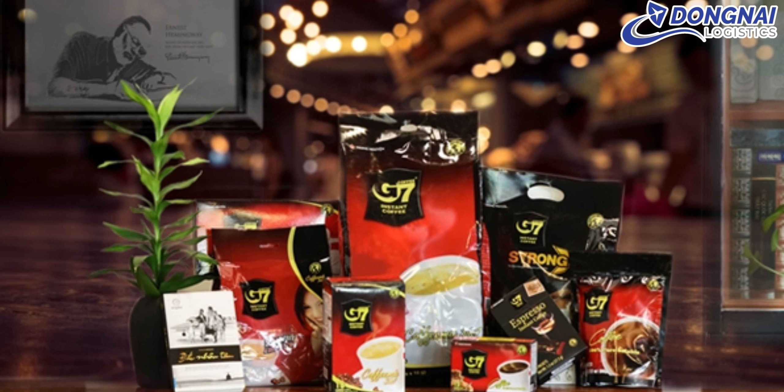 Gửi Cà Phê Hòa Tan G7 Sang Đức – Đóng Gói Kỹ, Giao Nhanh Cùng Đồng Nai Logistics