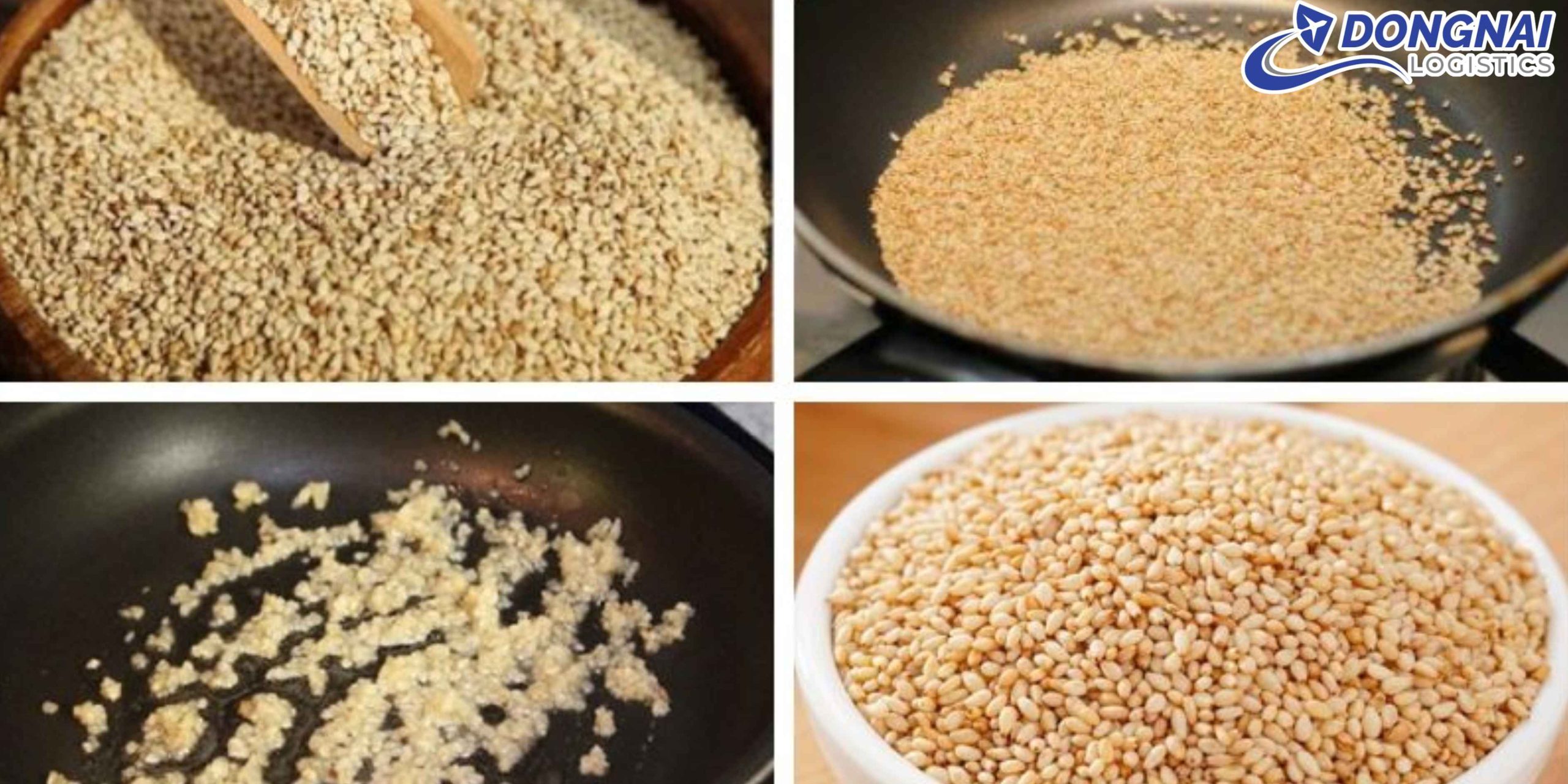 Gửi Mè Rang Việt Nam Sang Mỹ – An Toàn, Bảo Quản Chuẩn, Giao Nhanh Cùng Đồng Nai Logistics