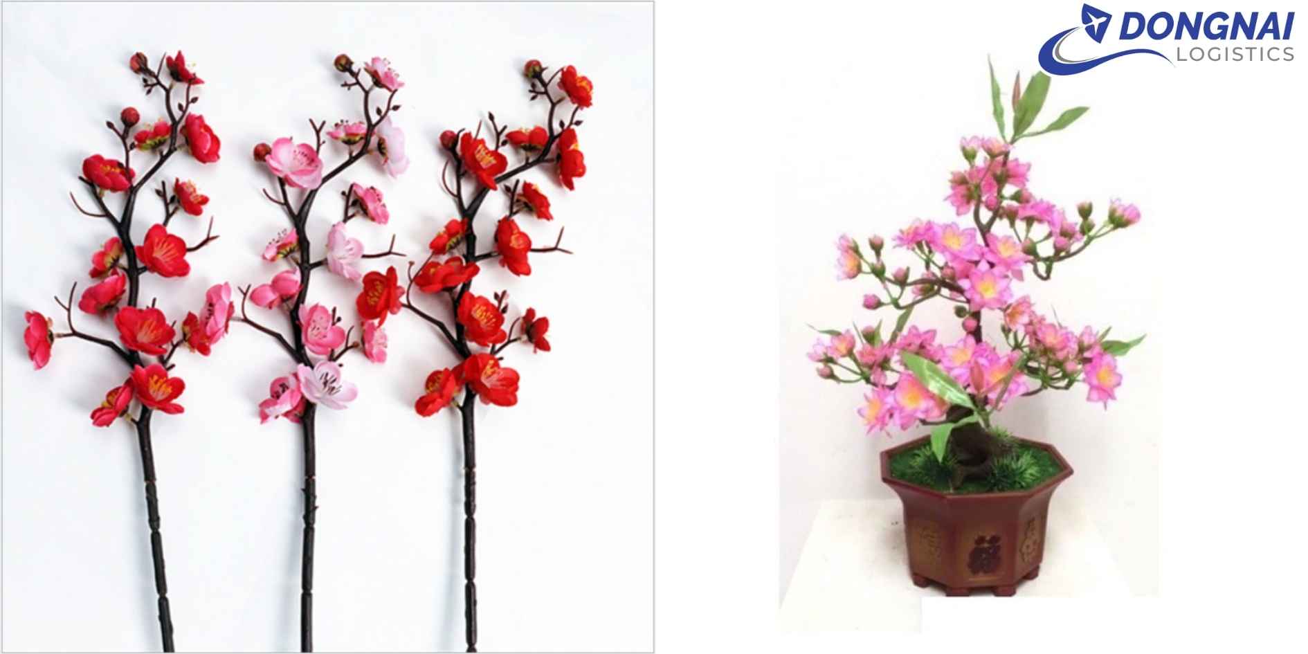 Vận Chuyển Hoa Đào Giả Trang Trí Tết Miền Bắc sang Hàn Quốc – Lan Tỏa Hồn Tết Truyền Thống